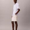 Linen Blend Cargo Shorts