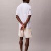 Linen Blend Cargo Shorts