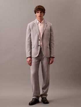 Linen Blend Classic Blazer