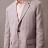 Linen Blend Classic Blazer