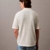 Linen Blend Classic Sweater Polo Shirt Linen Blend Classic Sweater Polo Shirt