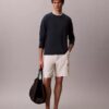 Linen Blend Crewneck Sweater Linen Blend Crewneck Sweater