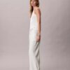 Linen Blend Drawstring Wide Leg Pants Linen Blend Drawstring Wide Leg Pants