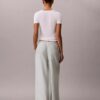 Linen Blend Drawstring Wide Leg Pants Linen Blend Drawstring Wide Leg Pants