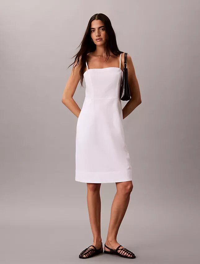 Linen Blend Dress Linen Blend Dress