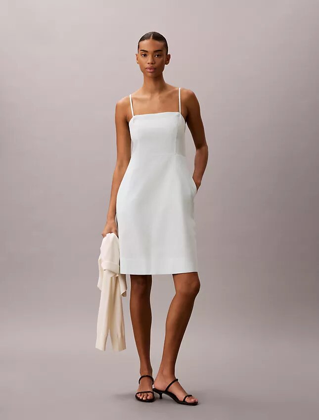 Linen Blend Dress Linen Blend Dress