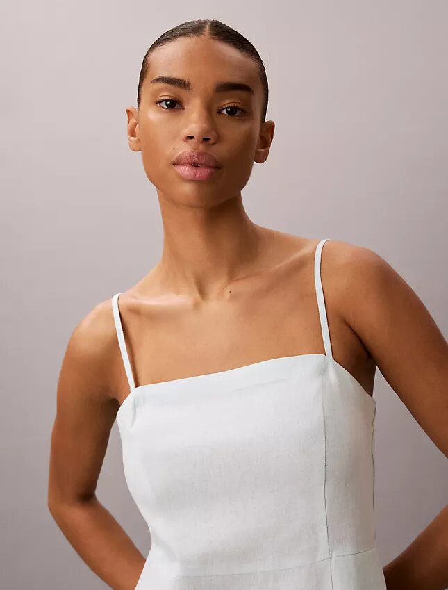Linen Blend Dress Linen Blend Dress