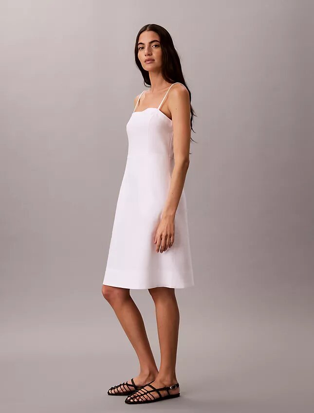 Linen Blend Dress Linen Blend Dress