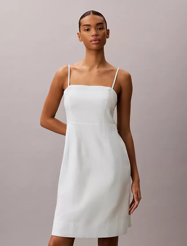 Linen Blend Dress Linen Blend Dress