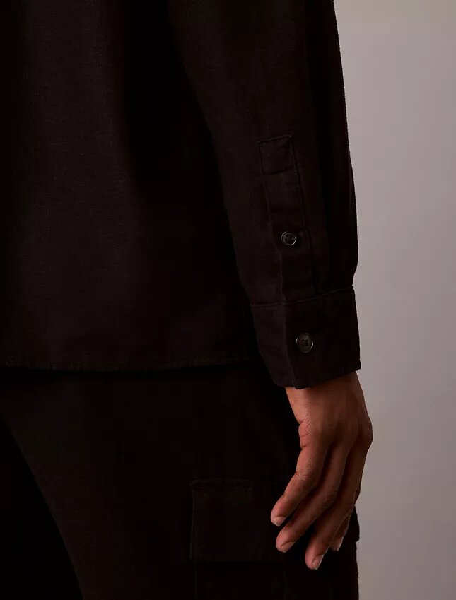 Linen Blend Easy Overshirt Linen Blend Easy Overshirt