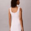 Linen Blend Mini Dress