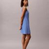 Linen Blend Mini Dress