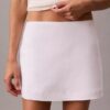 Linen Blend Mini Skort