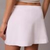 Linen Blend Mini Skort