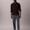 Linen Blend Pleated Pull-On Pants Linen Blend Pleated Pull-On Pants