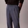 Linen Blend Pleated Pull-On Pants Linen Blend Pleated Pull-On Pants