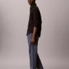 Linen Blend Pleated Pull-On Pants Linen Blend Pleated Pull-On Pants