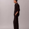Linen Blend Pleated Pull-On Pants Linen Blend Pleated Pull-On Pants