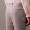 Linen Blend Pleated Trousers Linen Blend Pleated Trousers