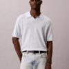 Linen Blend Polo Sweater Linen Blend Polo Sweater