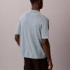 Linen Blend Polo Sweater