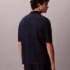 Linen Blend Polo Sweater