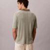 Linen Blend Polo Sweater Linen Blend Polo Sweater