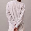 Linen Blend Relaxed Button-Down Shirt Linen Blend Relaxed Button-Down Shirt