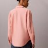 Linen Blend Relaxed Button-Down Shirt