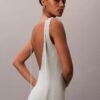 Linen Blend Scoop Neck Midi Dress Linen Blend Scoop Neck Midi Dress