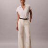 Linen Blend Short Sleeve Classic Shirt Linen Blend Short Sleeve Classic Shirt
