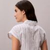 Linen Blend Short Sleeve Top Linen Blend Short Sleeve Top