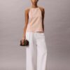 Linen Blend Sleeveless Top Linen Blend Sleeveless Top
