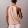 Linen Blend Sleeveless Top Linen Blend Sleeveless Top