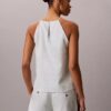 Linen Blend Sleeveless Top Linen Blend Sleeveless Top
