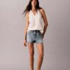 Linen Blend Sleeveless Top