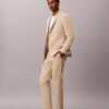 Linen Blend Slim Blazer Linen Blend Slim Blazer