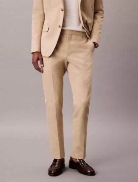 Linen Blend Slim Pants Linen Blend Slim Pants