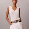 Linen Blend Tank Top Linen Blend Tank Top