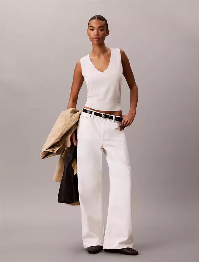 Linen Blend Tank Top Linen Blend Tank Top