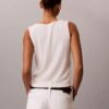 Linen Blend Tank Top Linen Blend Tank Top
