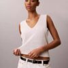 Linen Blend Tank Top Linen Blend Tank Top