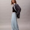 Linen Blend Wide Leg Jeans Linen Blend Wide Leg Jeans