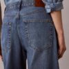 Linen Blend Wide Leg Jeans Linen Blend Wide Leg Jeans