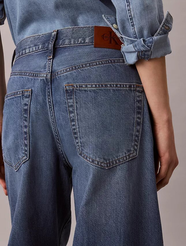 Linen Blend Wide Leg Jeans Linen Blend Wide Leg Jeans
