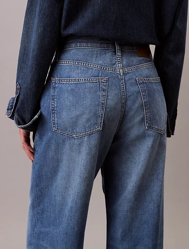 Linen Blend Wide Leg Jeans Linen Blend Wide Leg Jeans