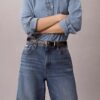 Linen Blend Wide Leg Jeans Linen Blend Wide Leg Jeans