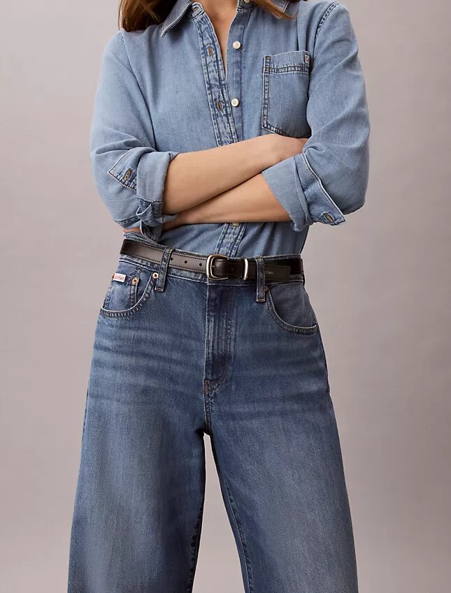 Linen Blend Wide Leg Jeans Linen Blend Wide Leg Jeans