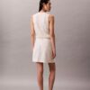 Linen Cotton Blend Asymmetrical Skirt Linen Cotton Blend Asymmetrical Skirt