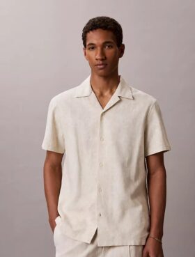 Linen Cotton Camp Collar Easy Shirt Linen Cotton Camp Collar Easy Shirt